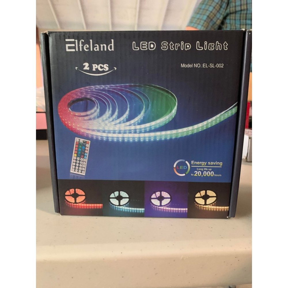 Elfeland 2Pc LED Strip Use Anywhere